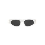 Women’s Dynasty D-frame Sunglasses in White
